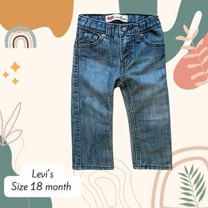 Like new! - Levi's 514 Straight Leg Jeans Size 18 Month